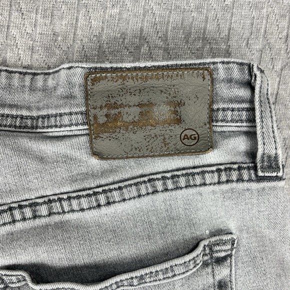 AG Adriano Goldschmied Graduate Tailored Leg Jeans Men 31X34 Fit 30X30 Grey - Picture 13 of 16